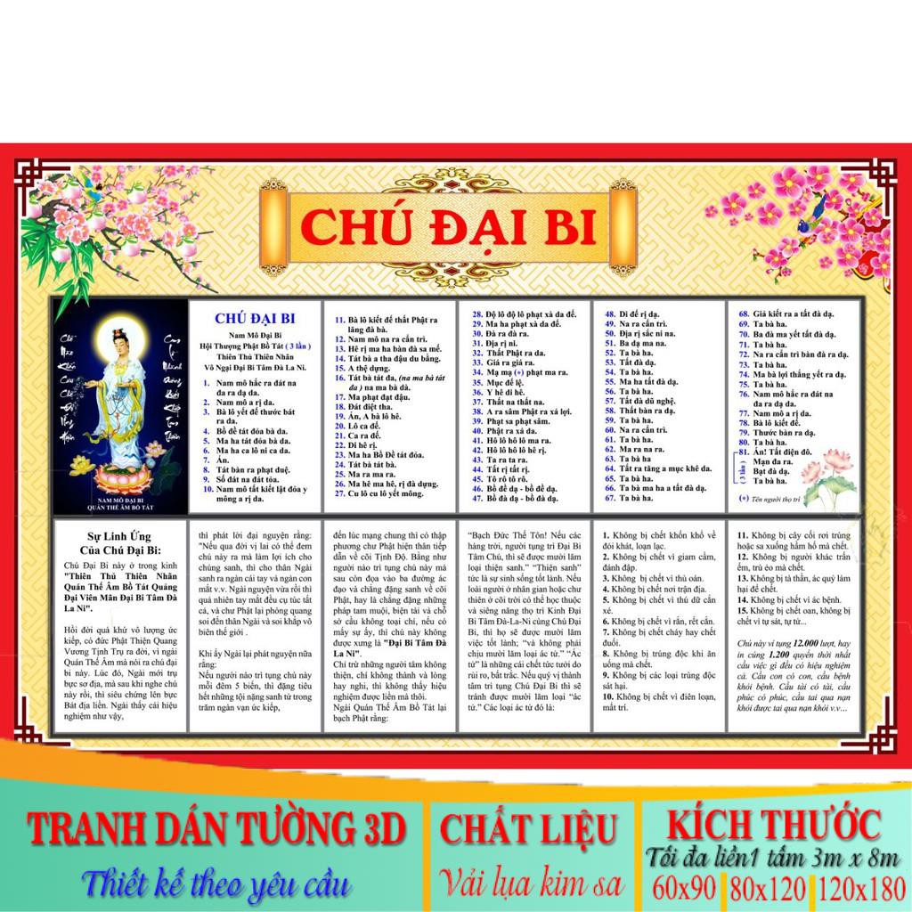 ảnh Phật Chú Đại BI 0033