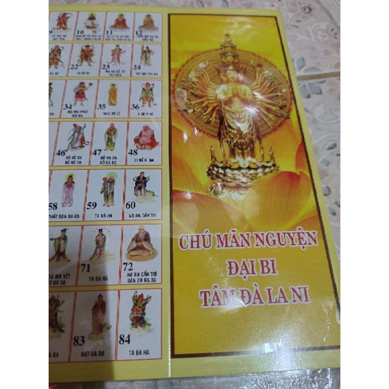 ảnh Phật Chú Đại BI 0061