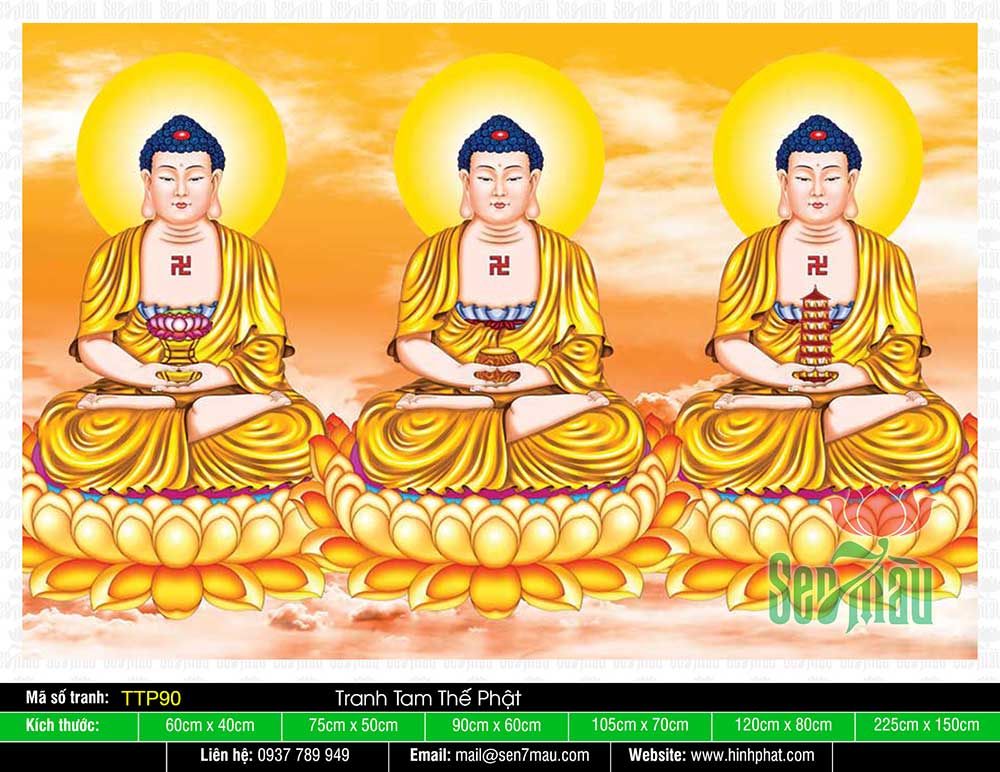 ảnh Tam Thế Phật 0086