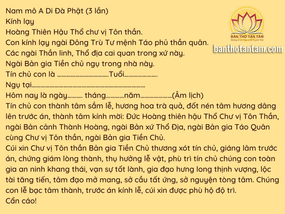 hình ảnh Cầu Trời Khấn Phật 0087