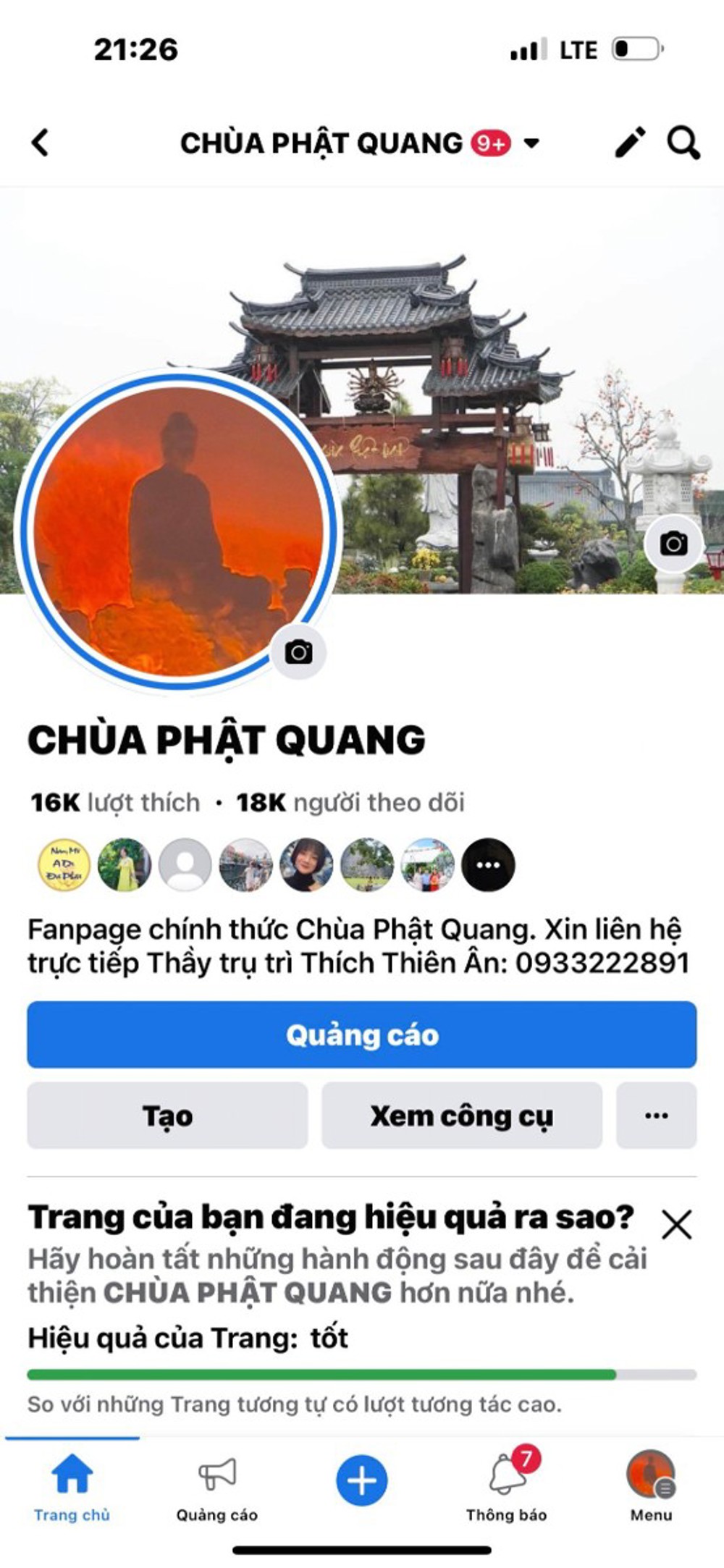 hình ảnh của chùa Phật Quang 0072